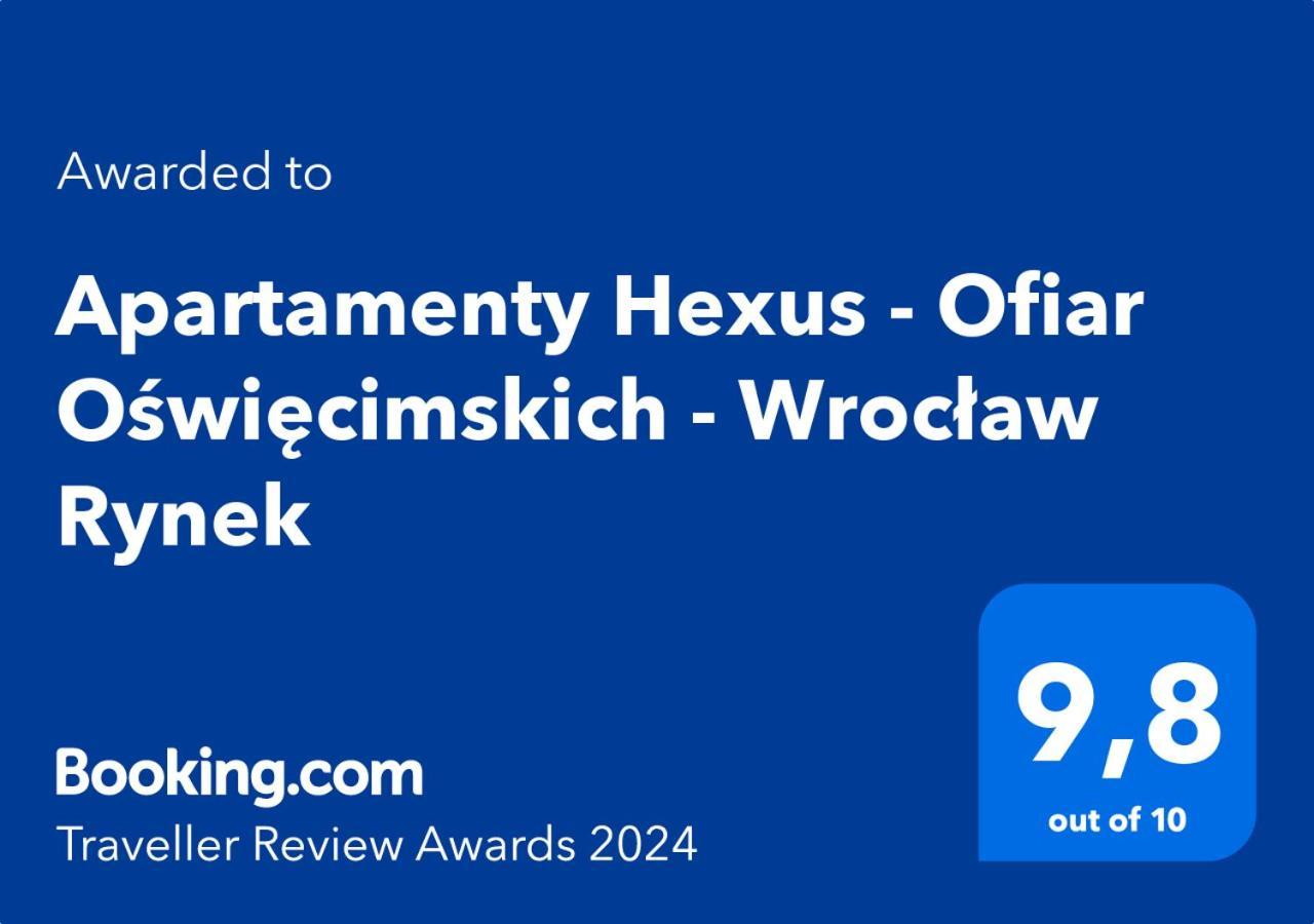 Apartamenty Hexus - Ofiar Oswiecimskich - Wroclaw Centrum Rynek Exteriör bild